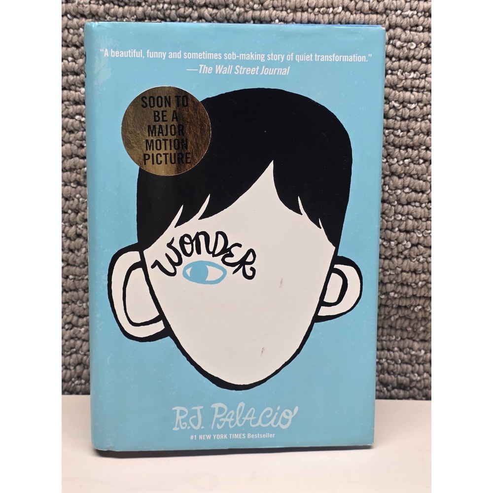 Wonder by RJ Palacio Hardcover Book Young Adult Fiction Novel Choose Kind Knopf